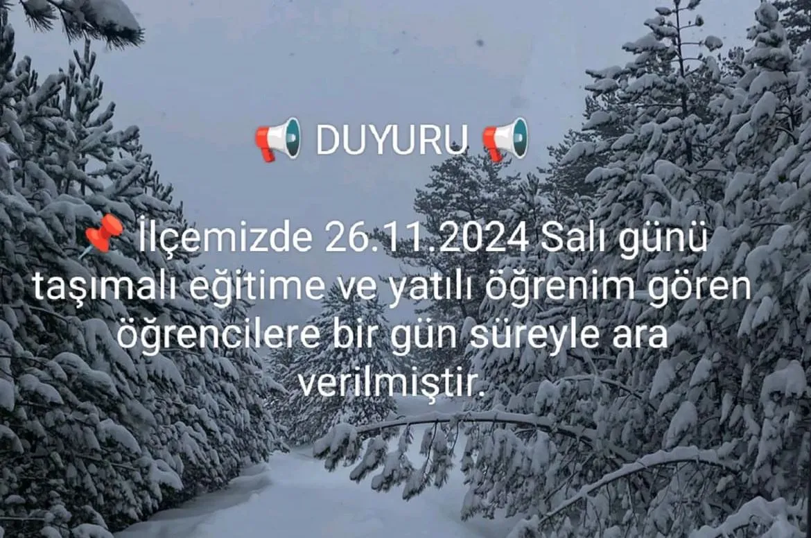 Kastamonu'nun 11 Ilçesinde Eğitime Kar Engeli! 7