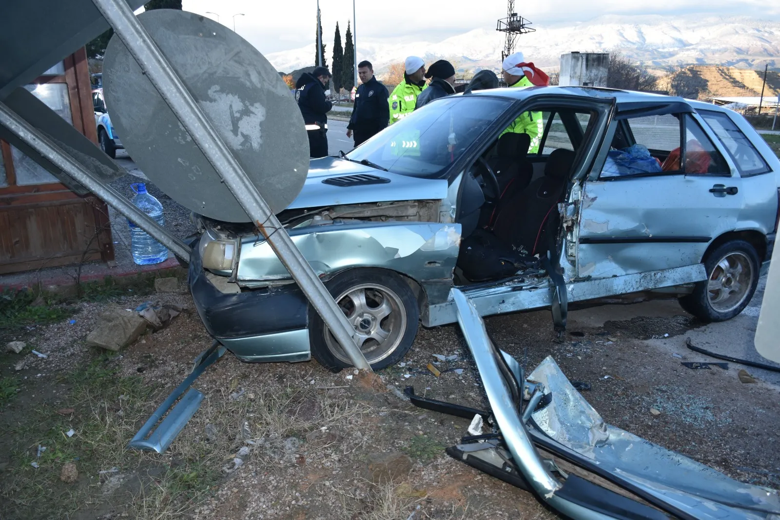 Sinop Kastamonu Yolunda Kaza 5 Yaralı! 1