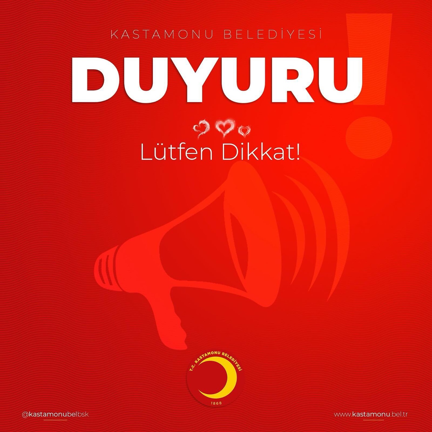 Belediye Duyuru