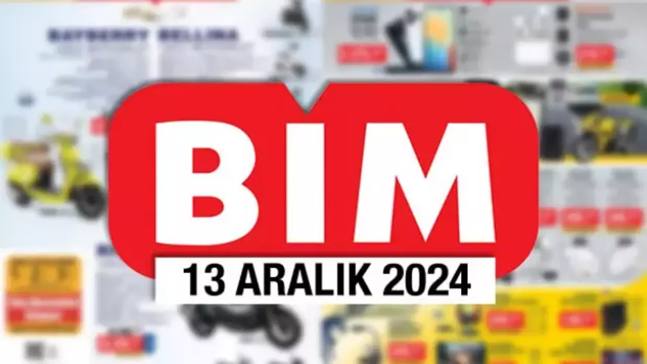 BİM 13 Aralık 2024 Aktüel Kataloğu: Bu Cuma BİM’de Neler Var?