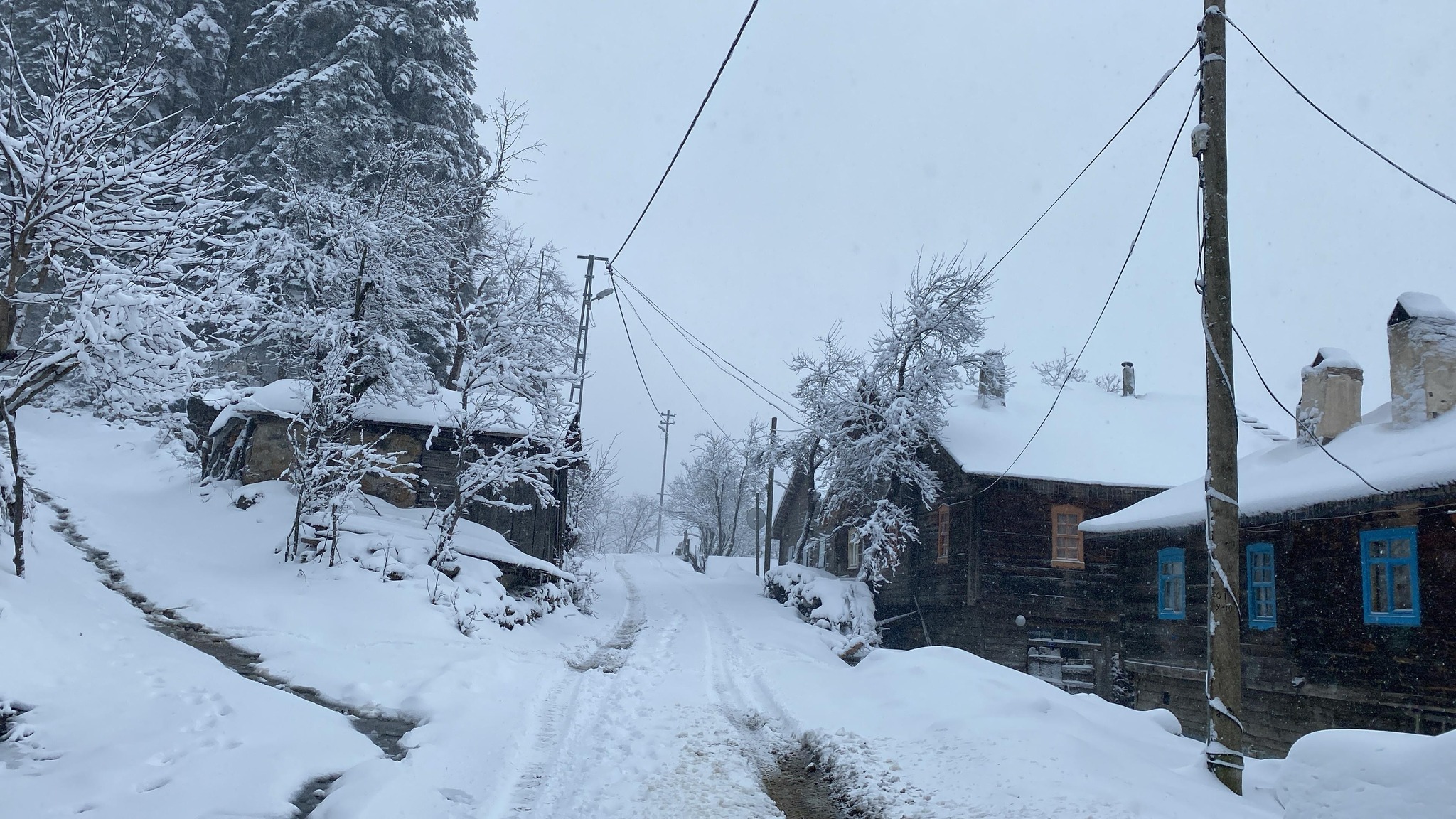 Kastamonu Inebolu Kar Yağışı (2)