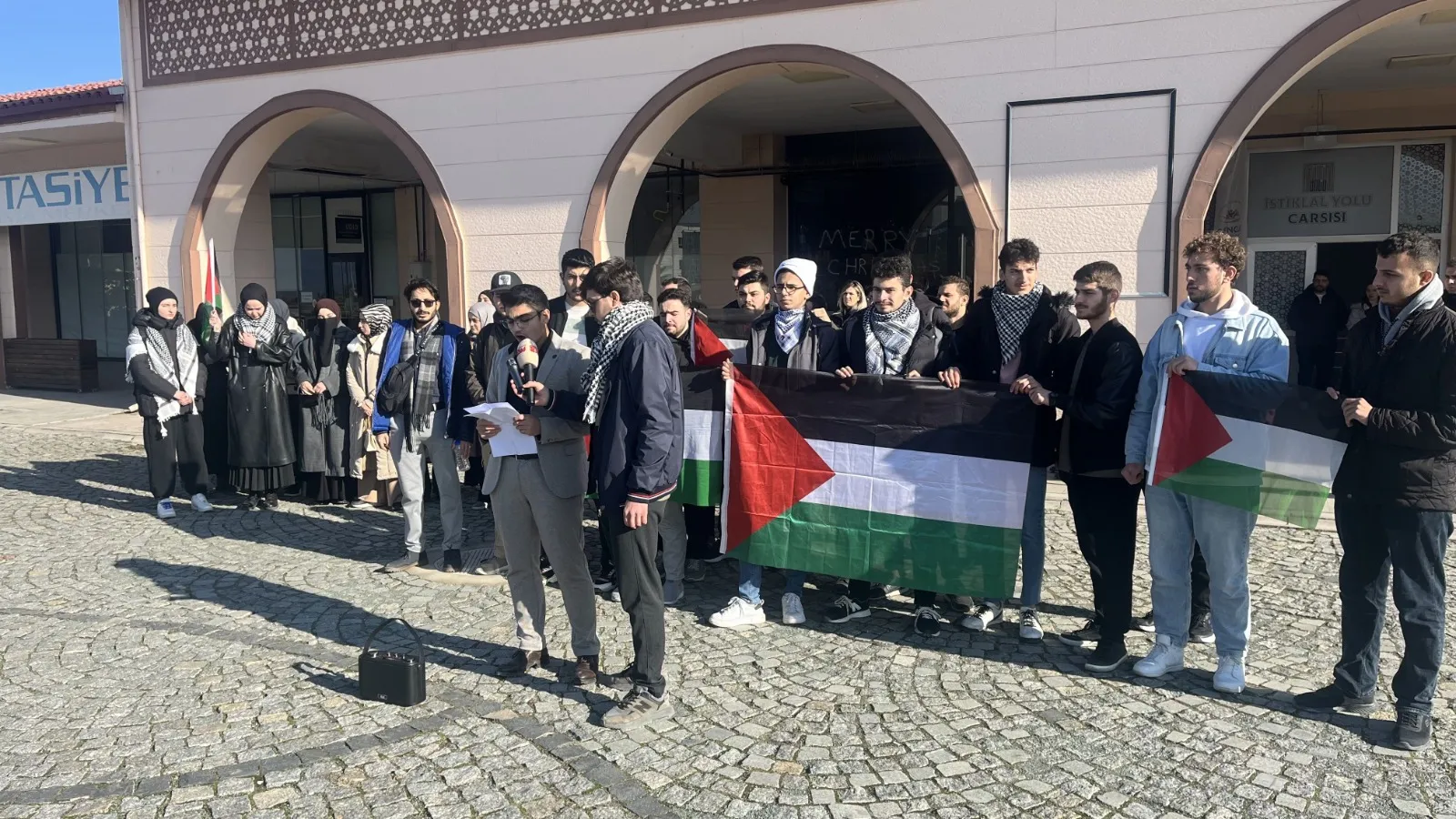 Kastamonu Üniversiteli Gençler Gazze Için Tek Ses Oldu 1