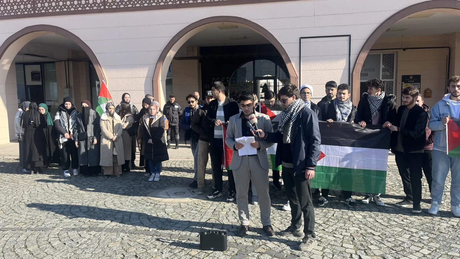 Kastamonu Üniversiteli Gençler Gazze Için Tek Ses Oldu 3