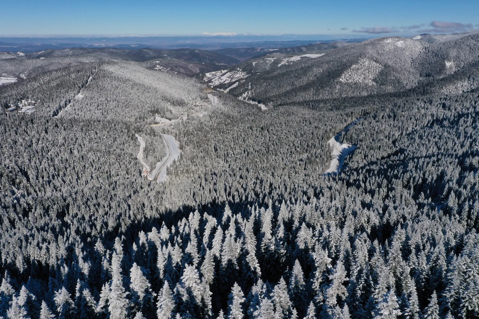 Kastamonu'da Ilgaz Dağı Beyaza Büründü Efsanevi Kış Manzarası! 3