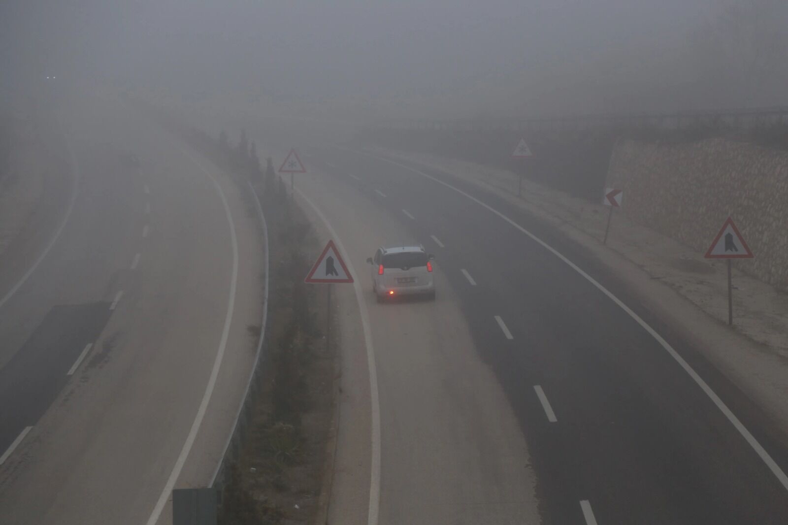 Kastamonu'da Sis Görüş Mesafesi 30 Metre! 4