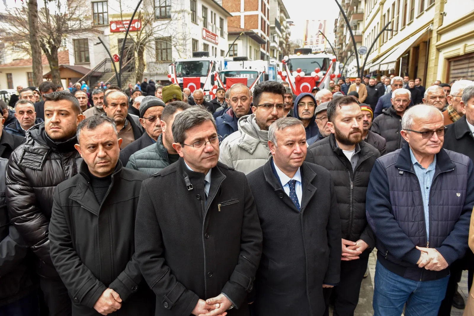 Taşköprü’ye 3 Yeni Çöp Kamyonu Kazandırıldı Tanıtım Töreni Gerçekleştirildi! 14