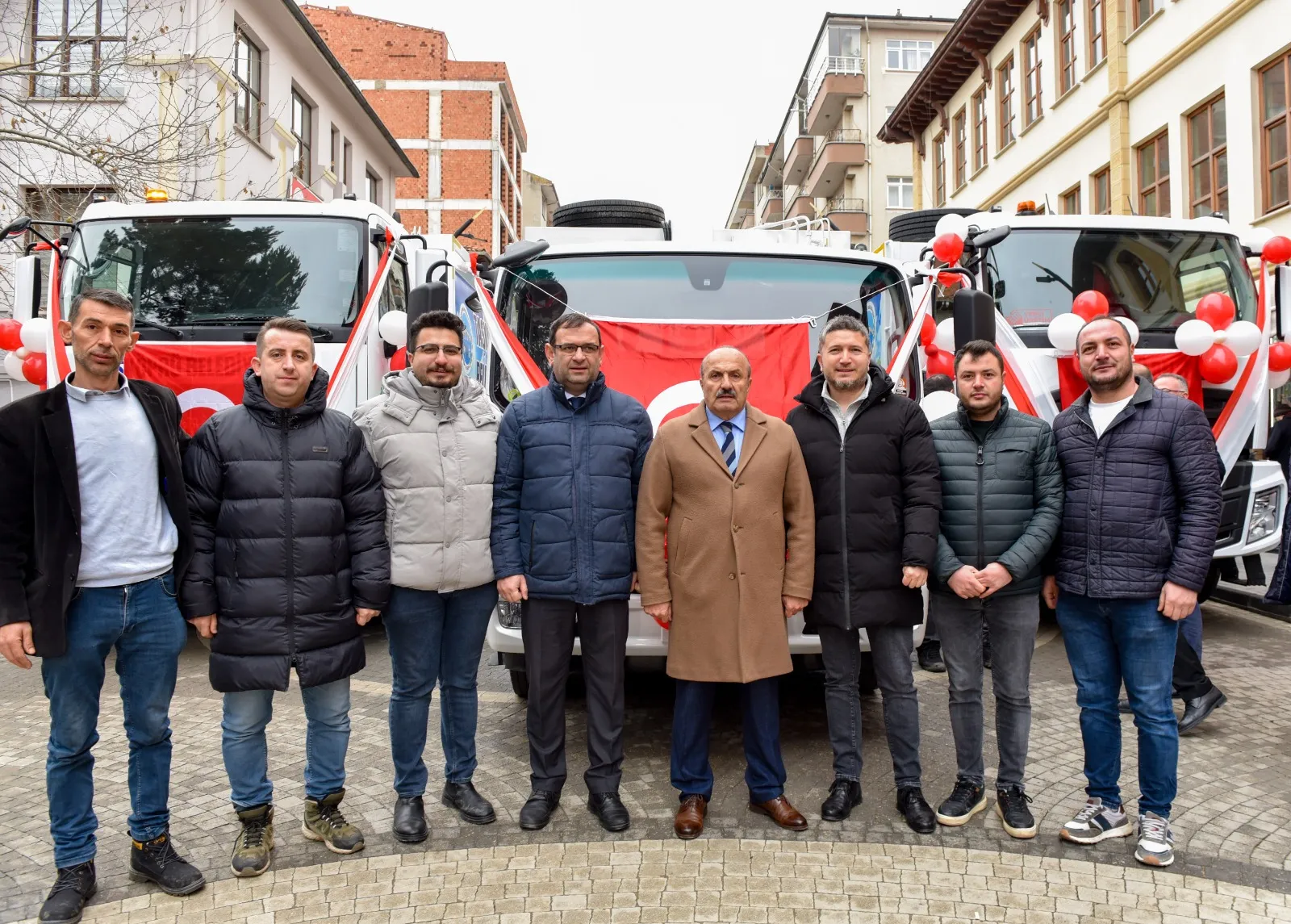 Taşköprü’ye 3 Yeni Çöp Kamyonu Kazandırıldı Tanıtım Töreni Gerçekleştirildi!