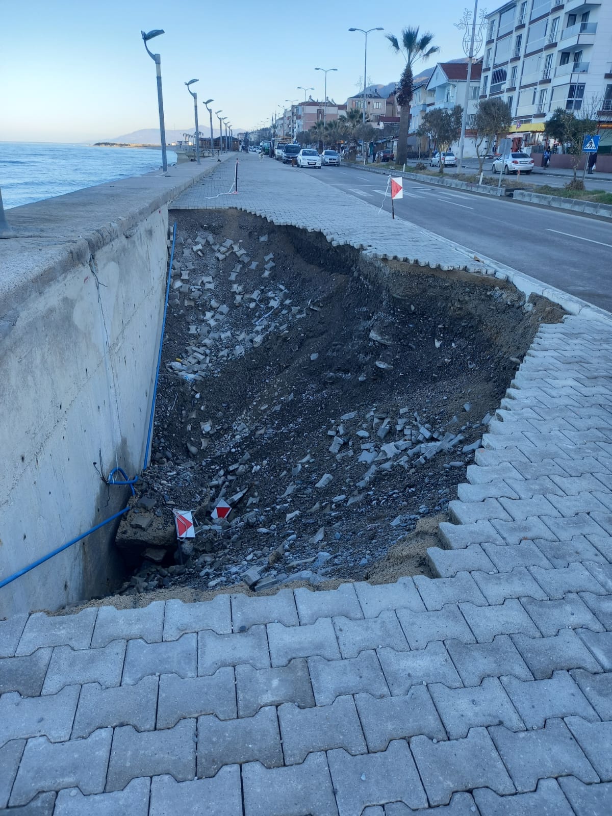 Çatalzeytin Yol Çöktü (1)