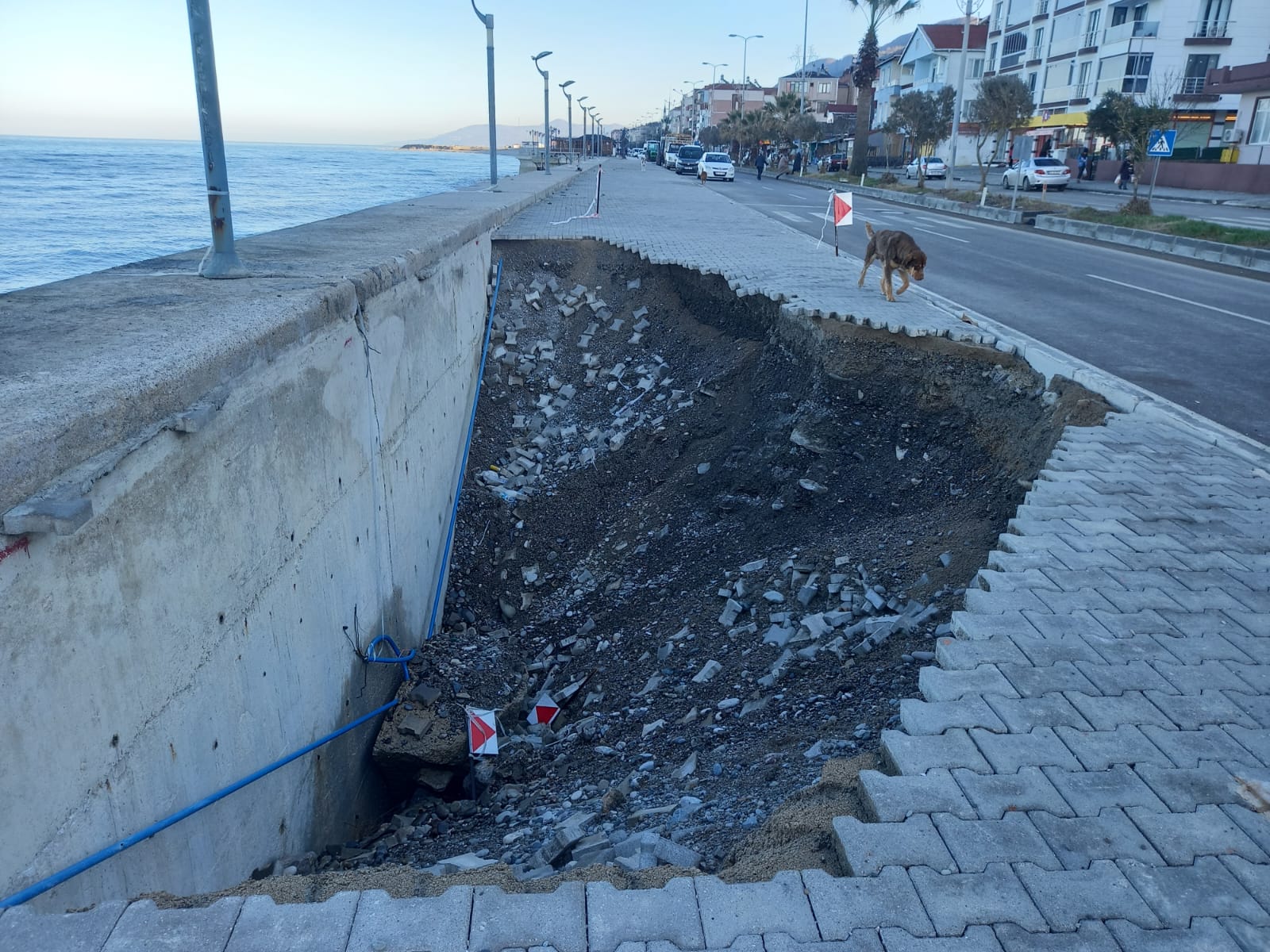 Çatalzeytin Yol Çöktü (2)