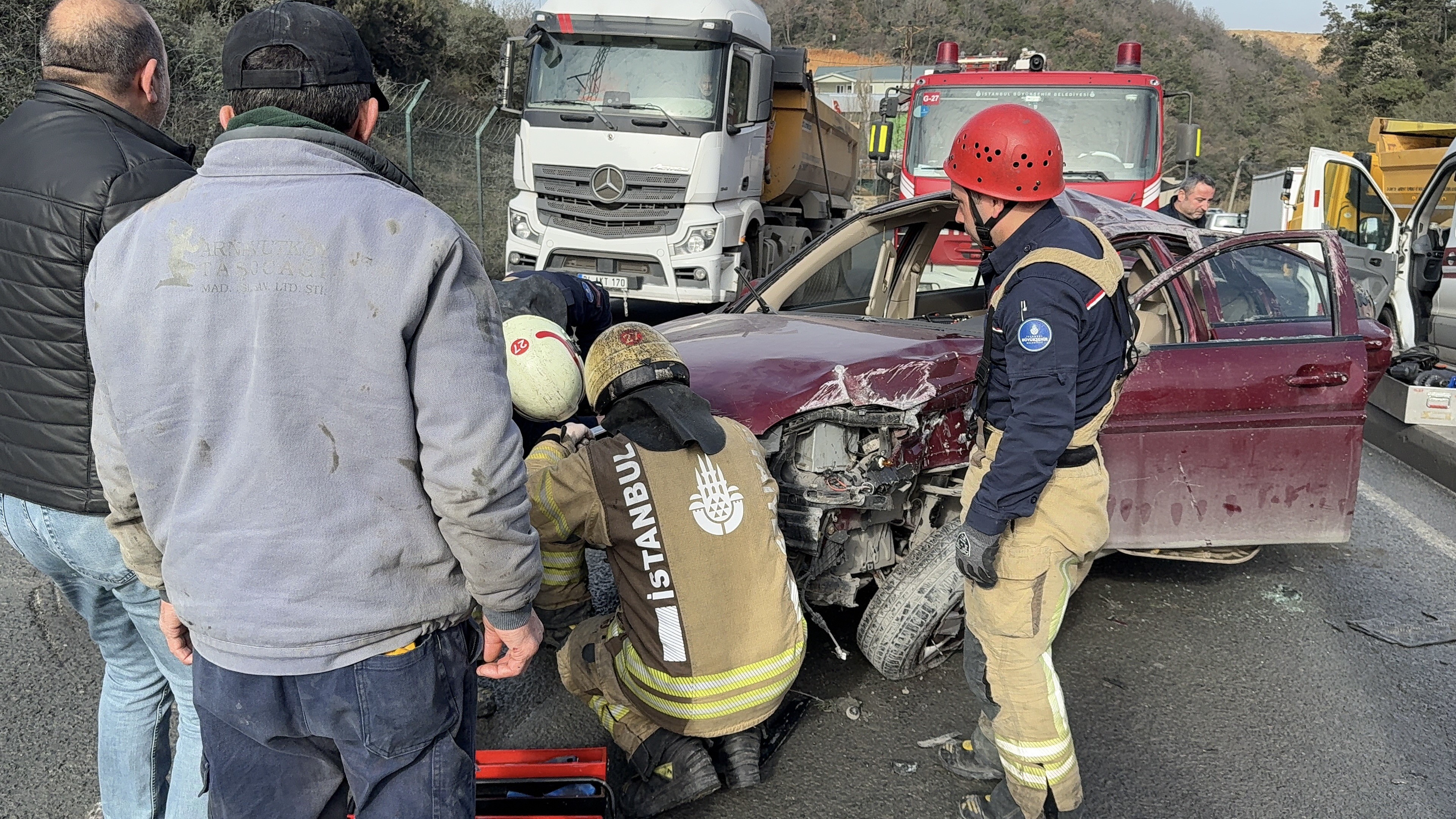 Cide Arnavut Köy Trafik Kazası (1)