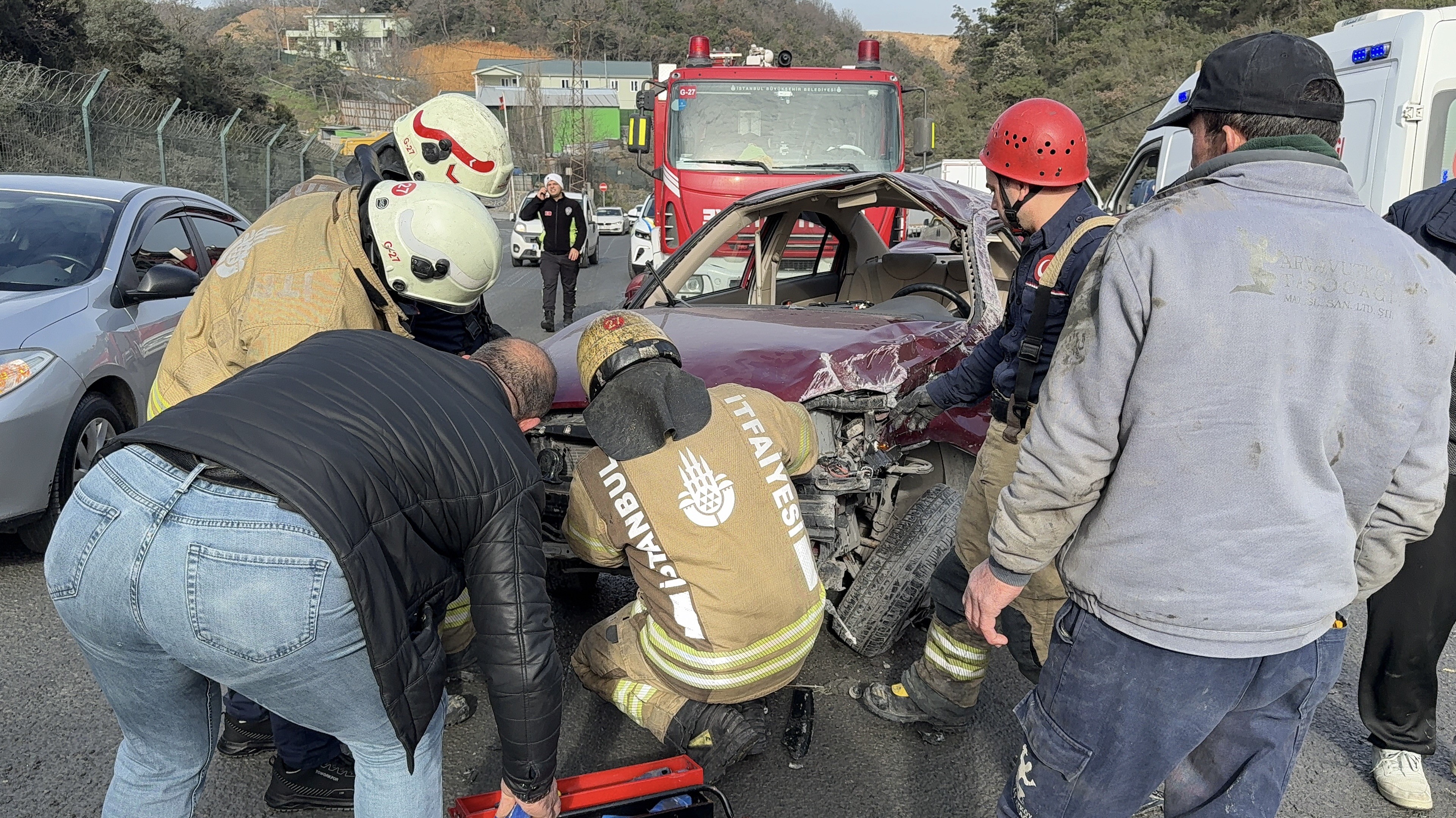 Cide Arnavut Köy Trafik Kazası (2)