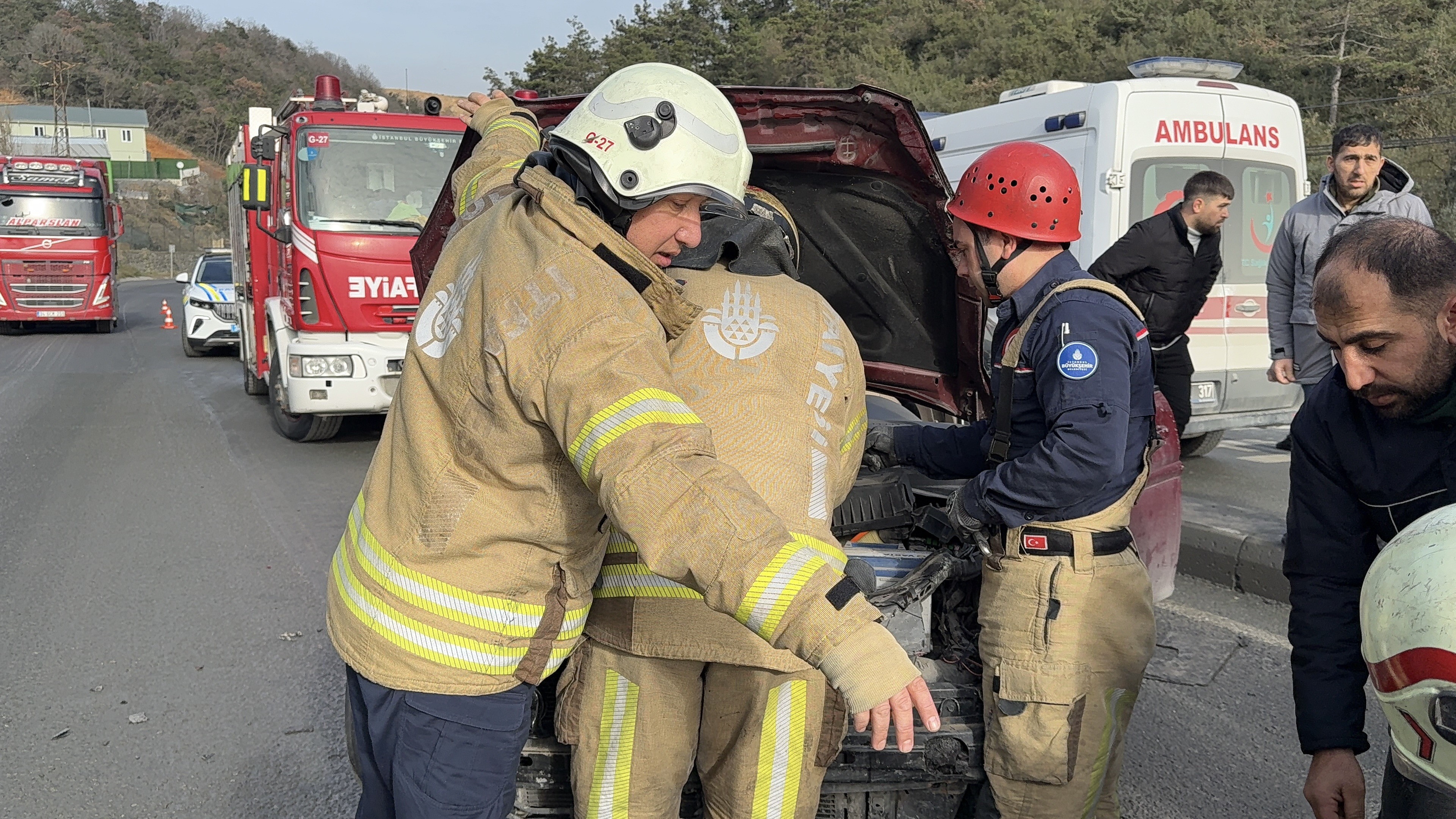 Cide Arnavut Köy Trafik Kazası (4)