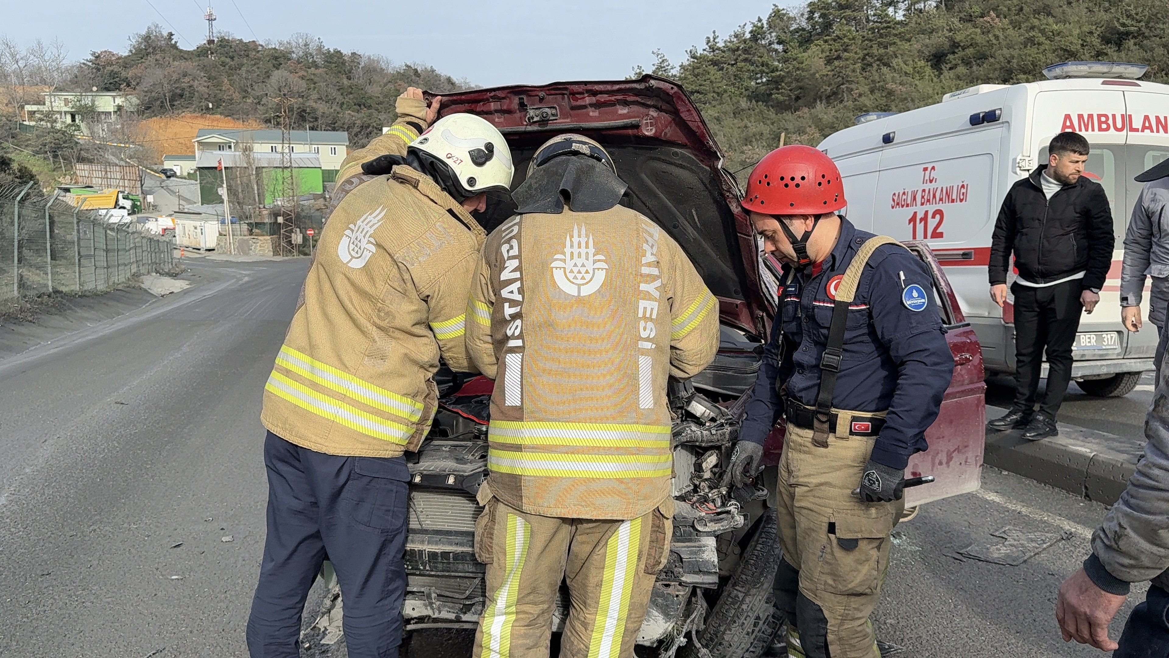 Cide Arnavut Köy Trafik Kazası (5)