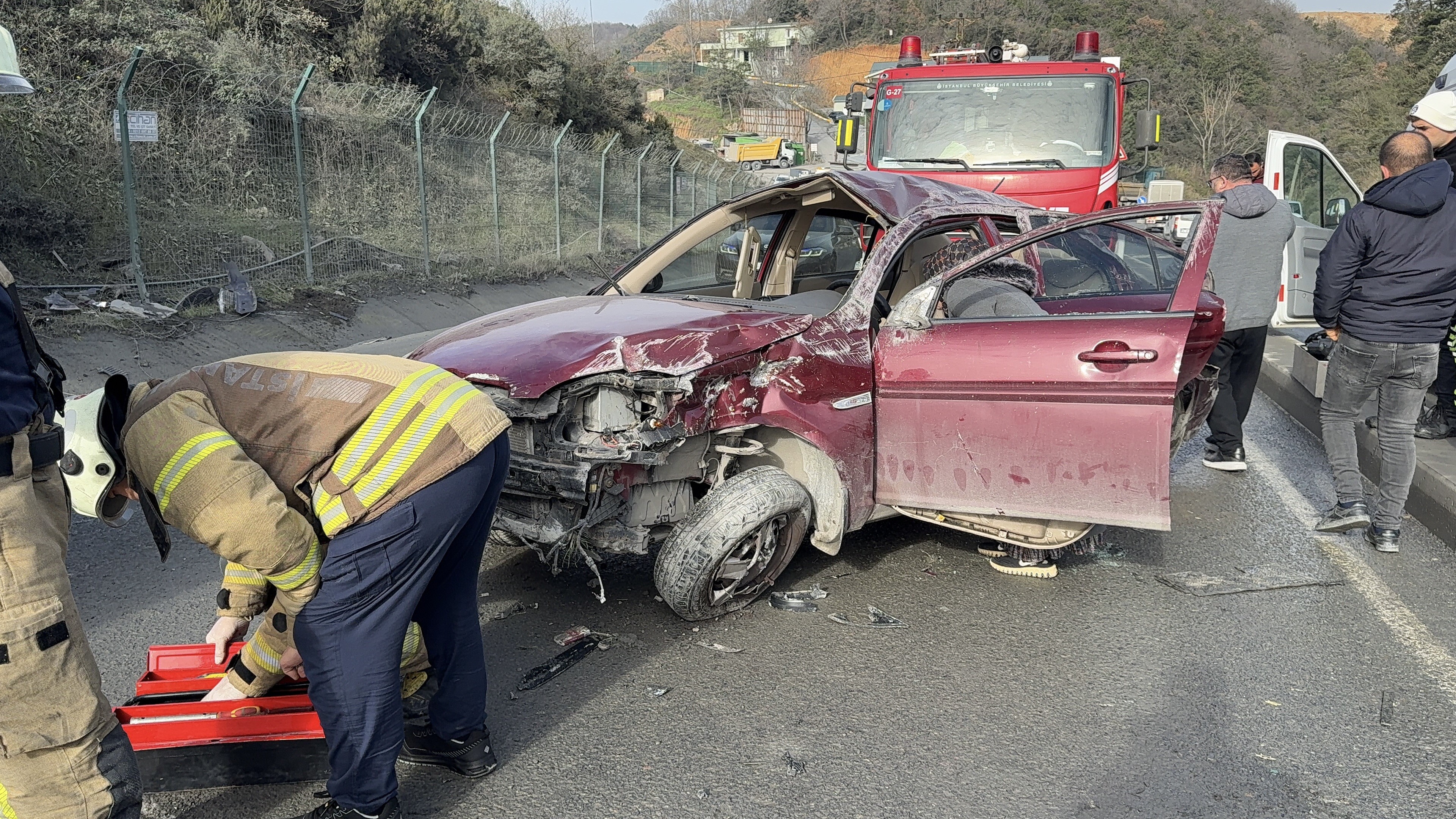 Cide Arnavut Köy Trafik Kazası (6)