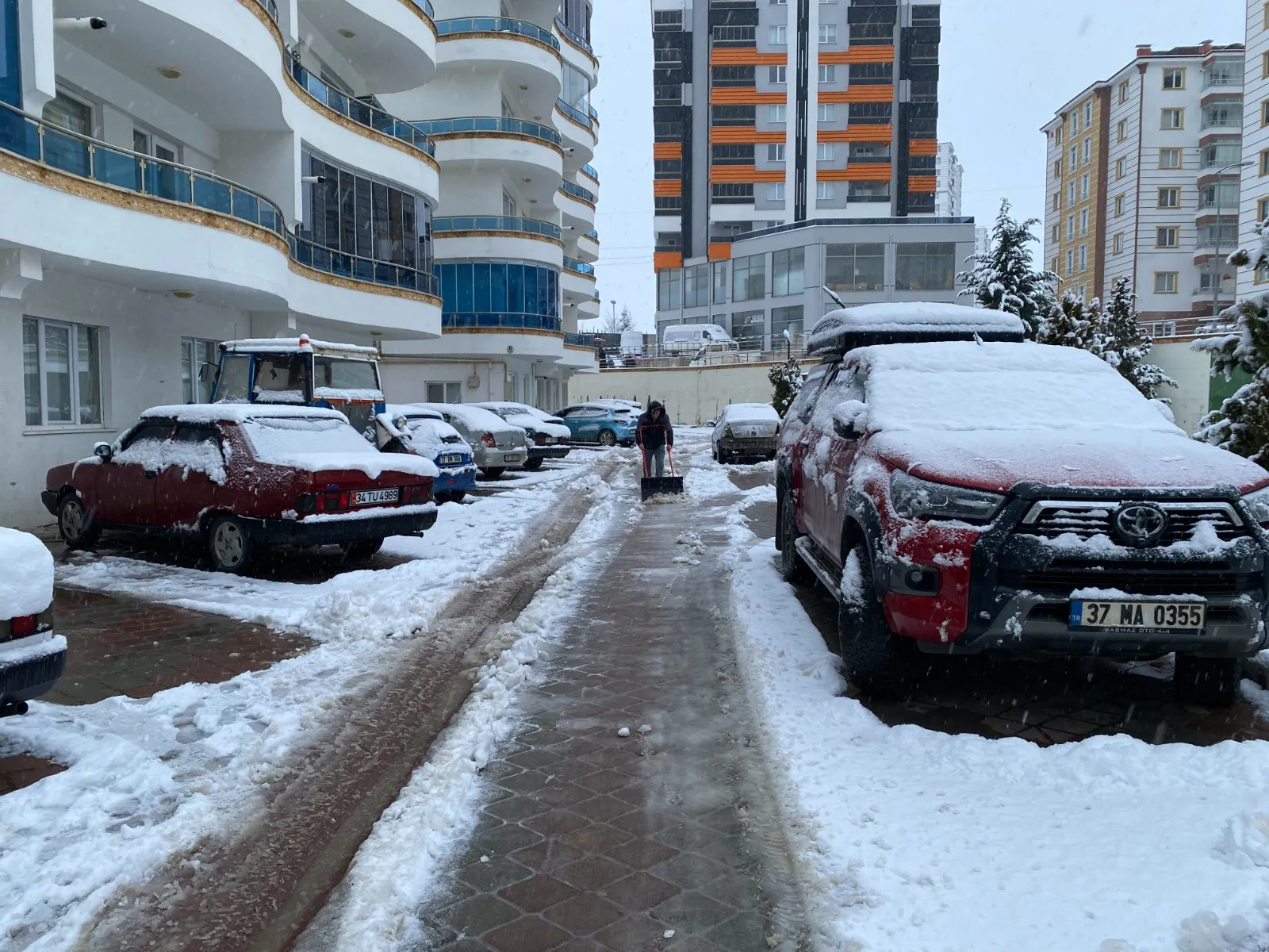 Kastamonu Beyaza Büründü!