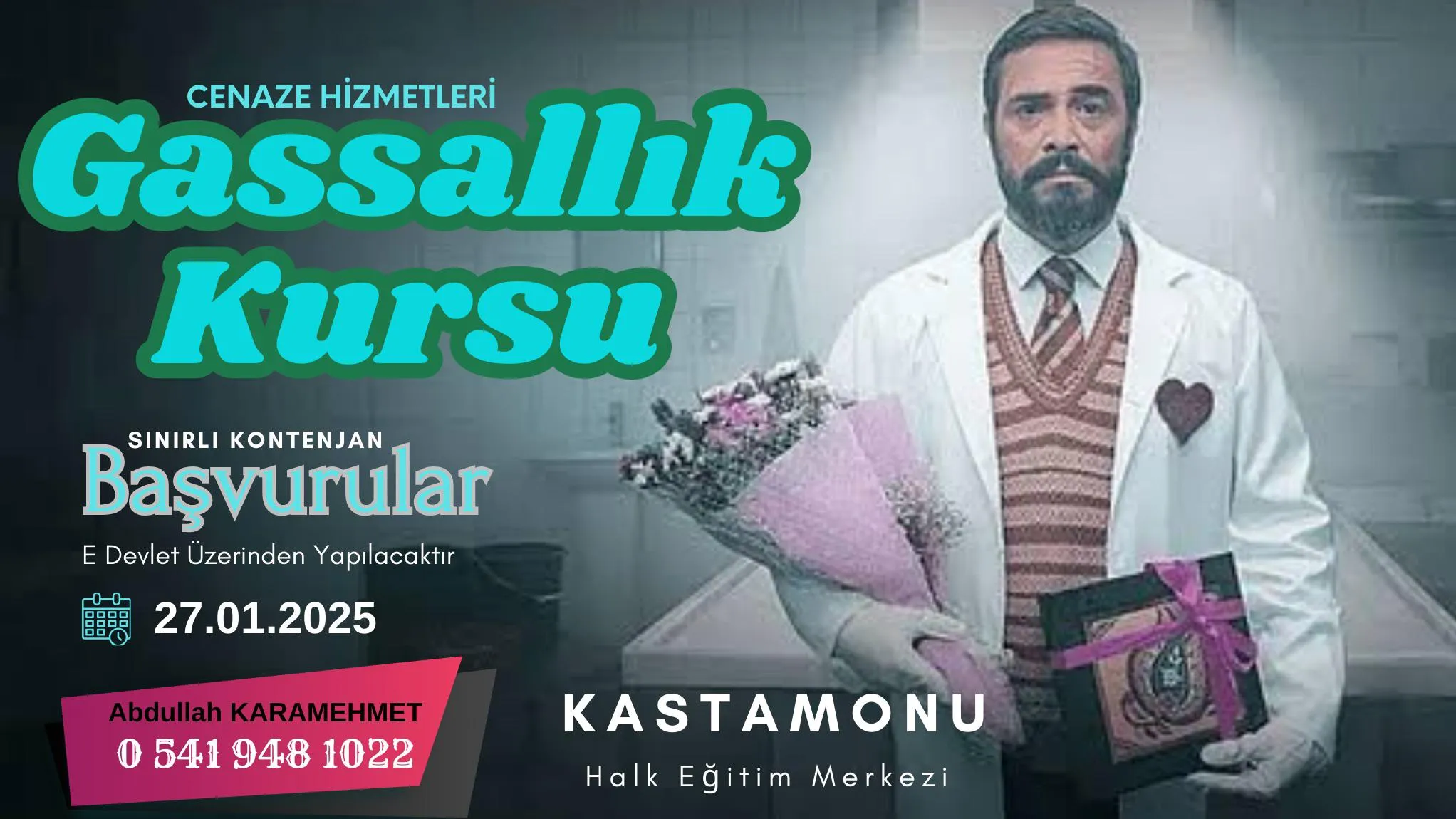 Kastamonu Halk Eğitim Merkezi'nde Gassallık Kursu Başlıyor! 2