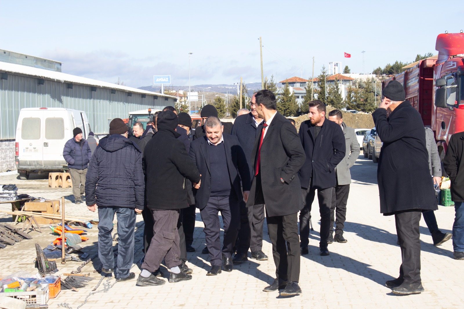 Kastamonu Pancar Kooperatifi Adayı Savaş Dev, Üreticilerle Buluştu 16