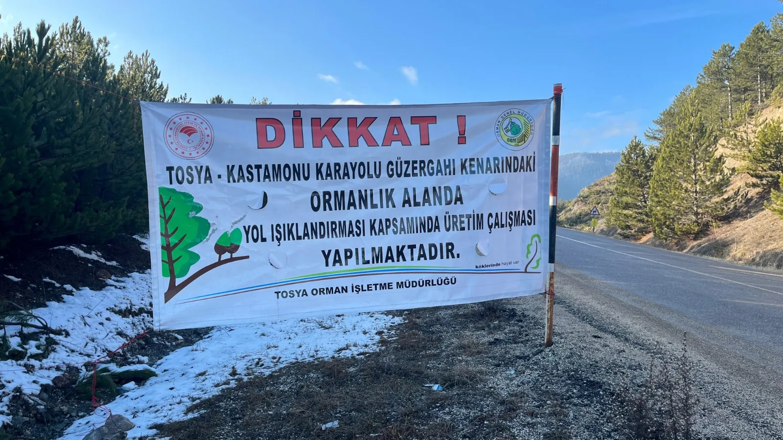 Kastamonu'da Sık Sık Kazaların Görüldüğü Bu Yolda Ulaşım Güvenli Hale Getirilecek! 1