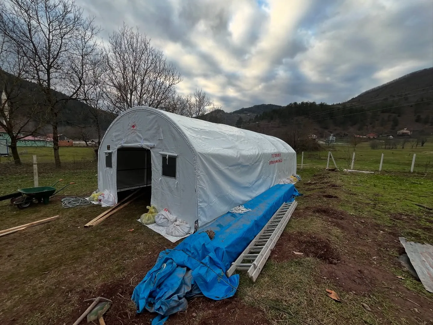 Kastamonu'daki Yangında Evi, Ahırı Ve 2 Hayvanını Kaybetmişti Yetkililerden Destek Geldi!