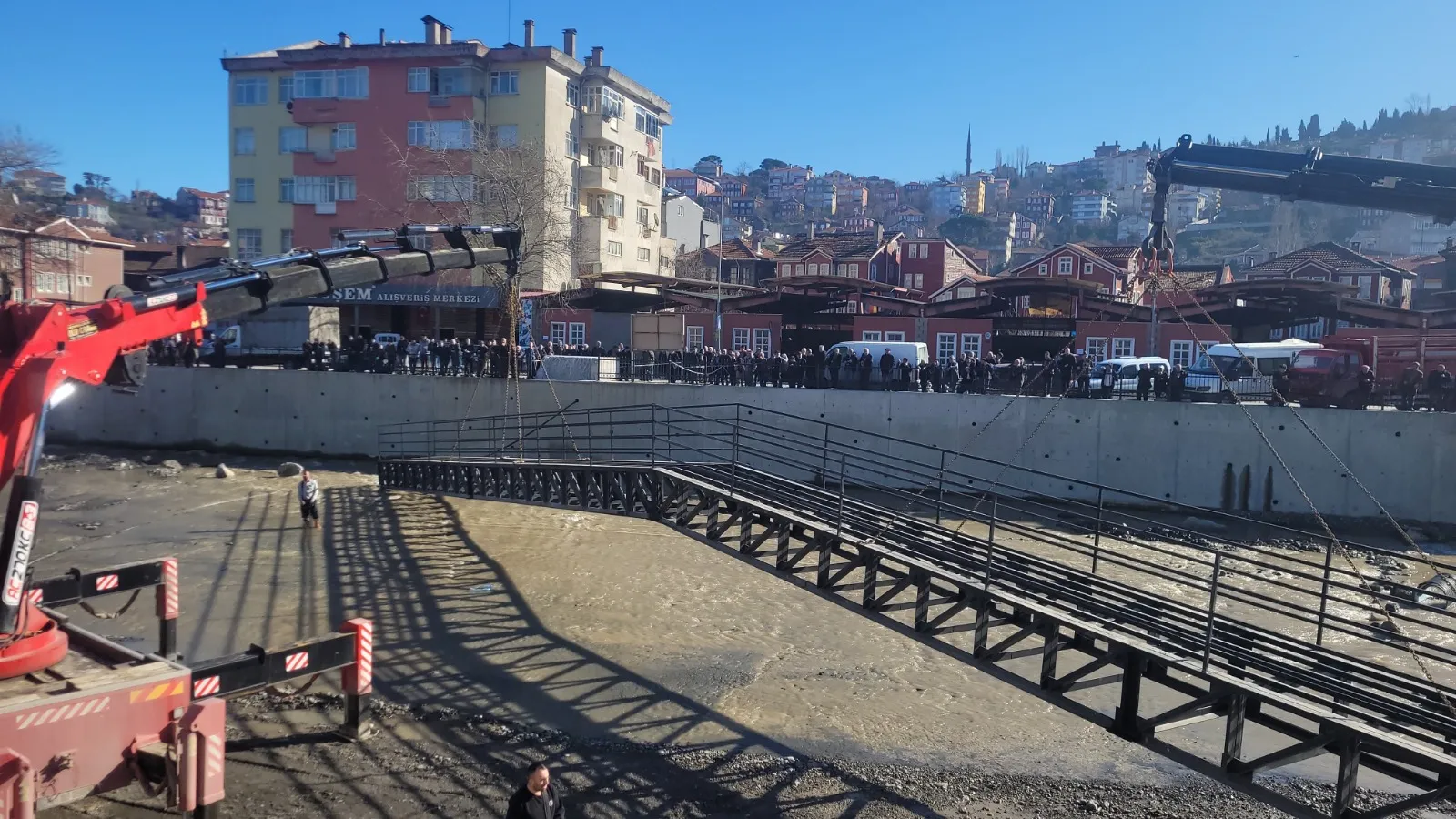 Kastamonu'nun Ilçesinde Sel Sularına Kapılmıştı Yeniden Yerine Konuldu 3