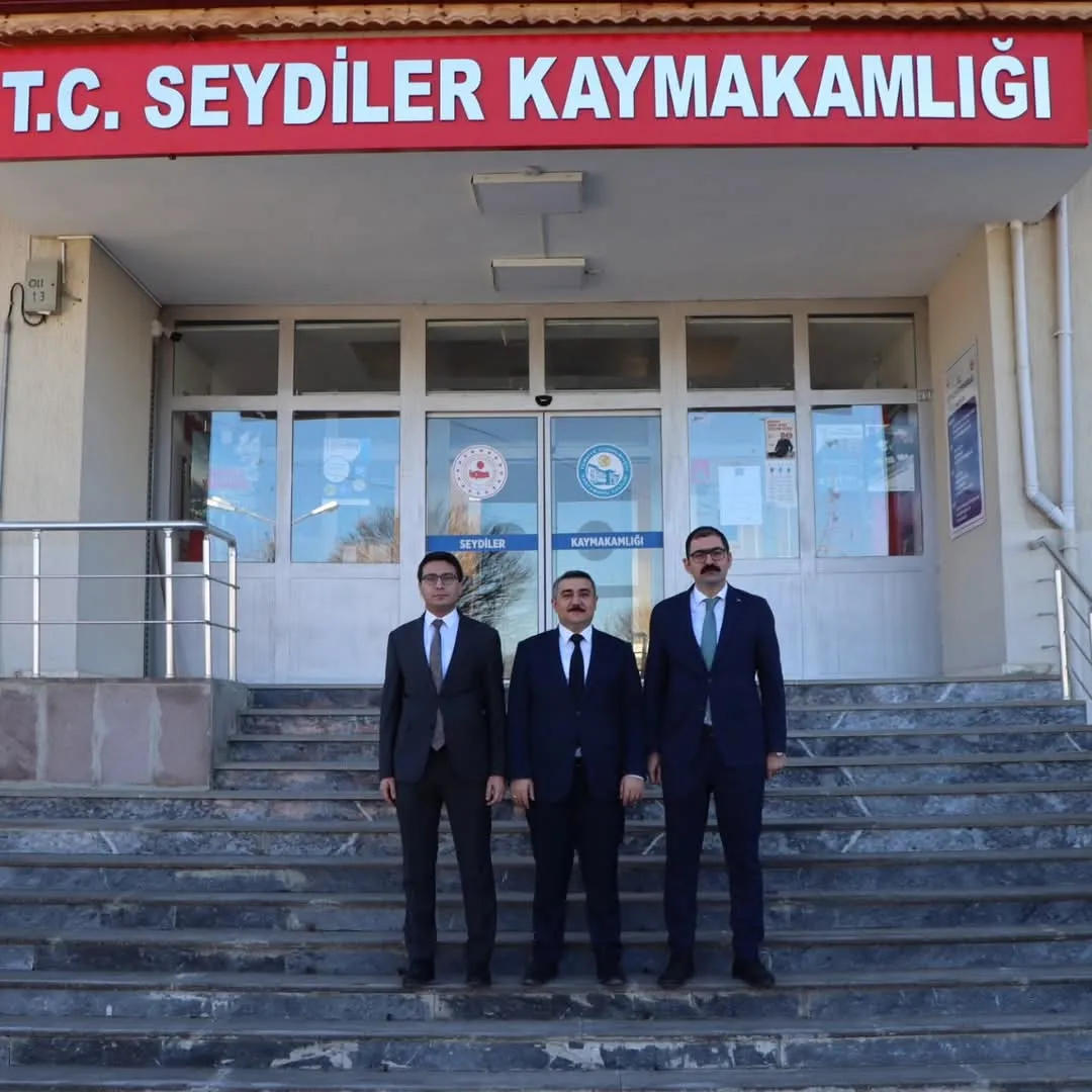 Taşköprü Kaymakamı Demirdağ’dan Seydiler Kaymakamı Yazıcı’ya Ziyaret