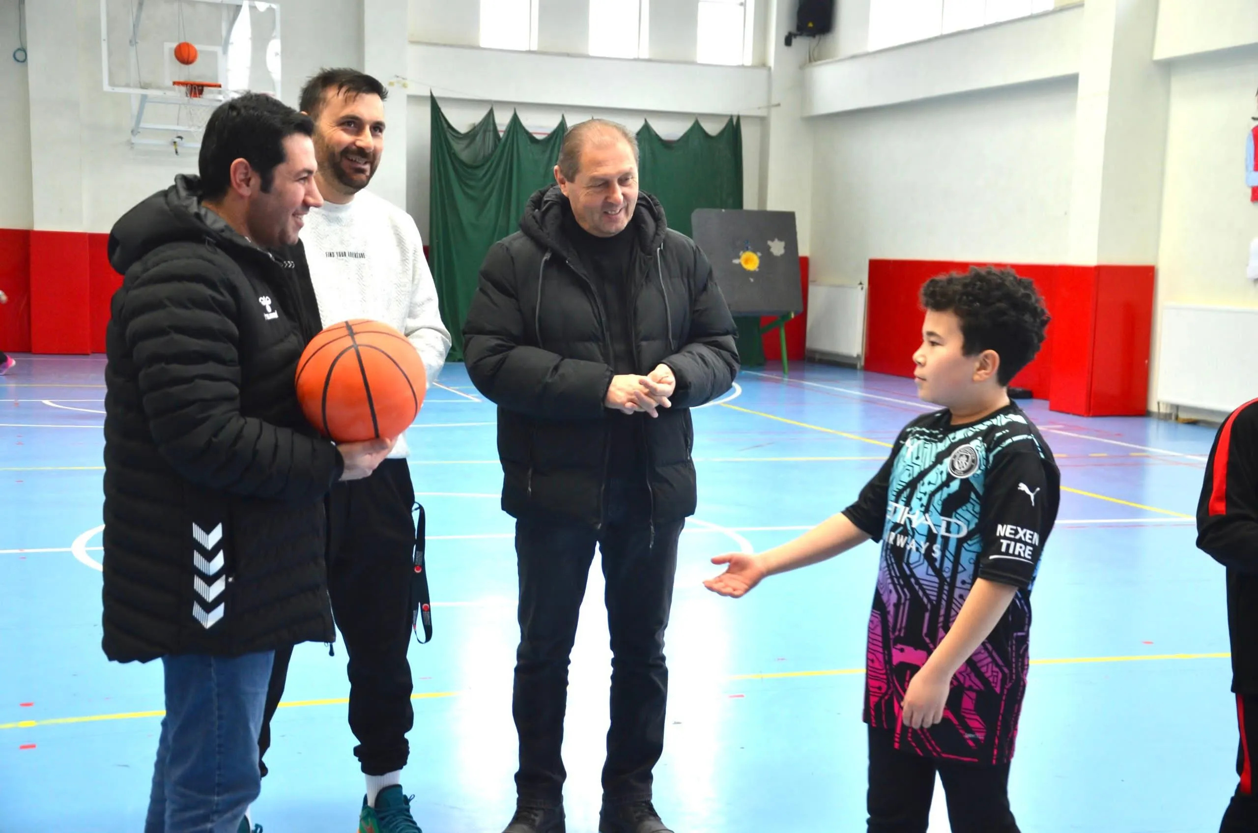 Bolu'da Biz Bir Takımız Projesi Için Moral Ziyareti 2