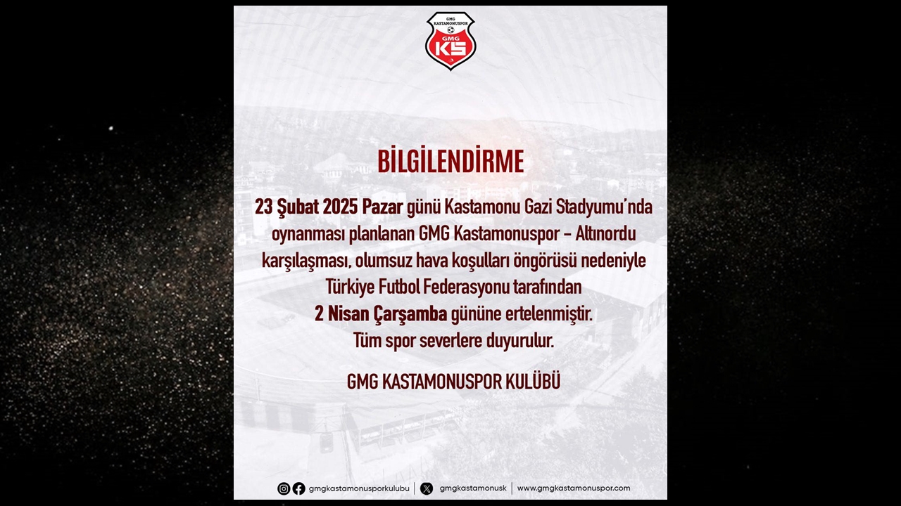 Gmg Kastamonuspor 587