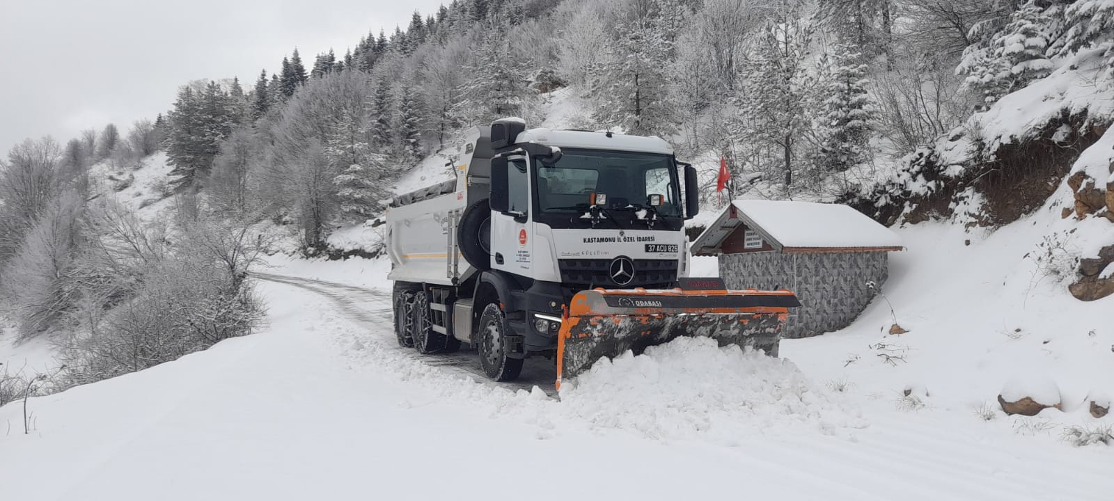 Kastamonu Da Karla Mücadele (4)-1