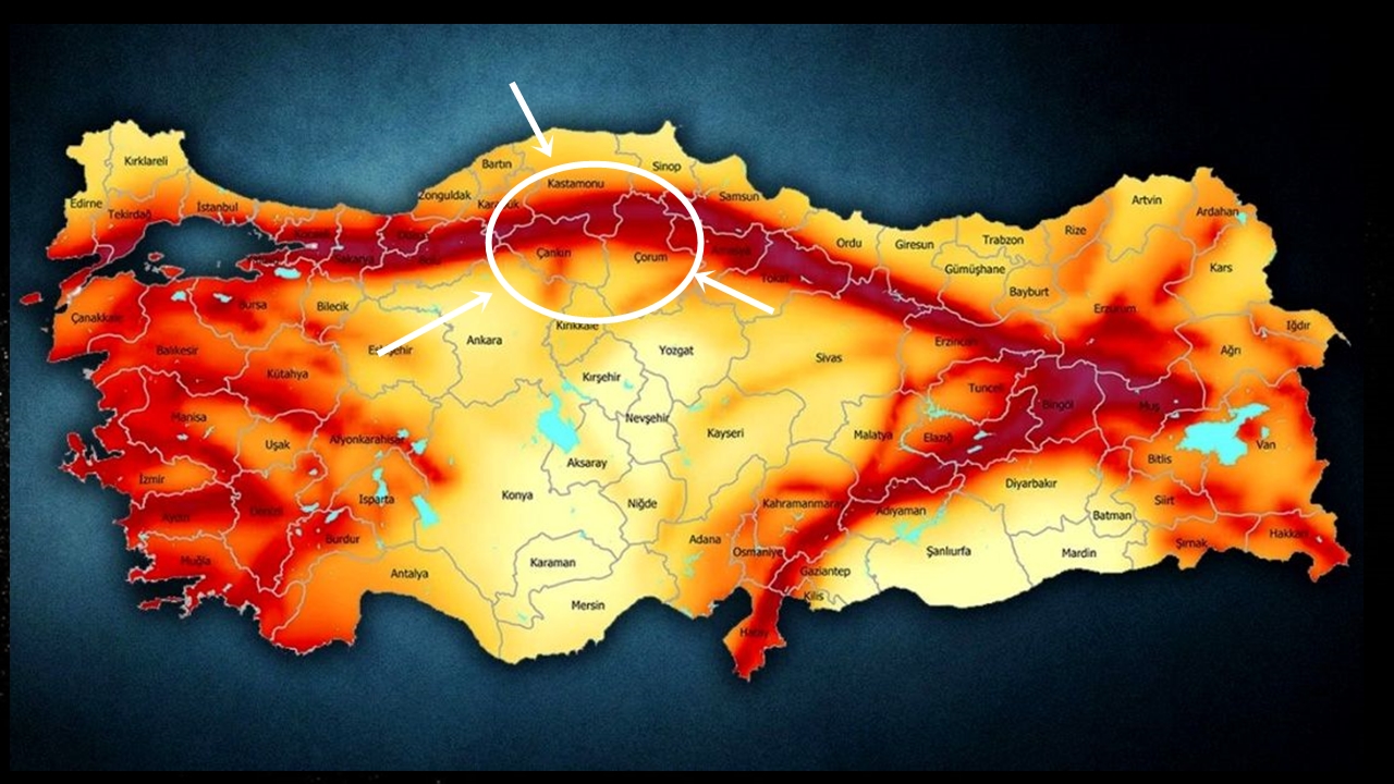 Kastamonu Deprem Gerçeği Harita