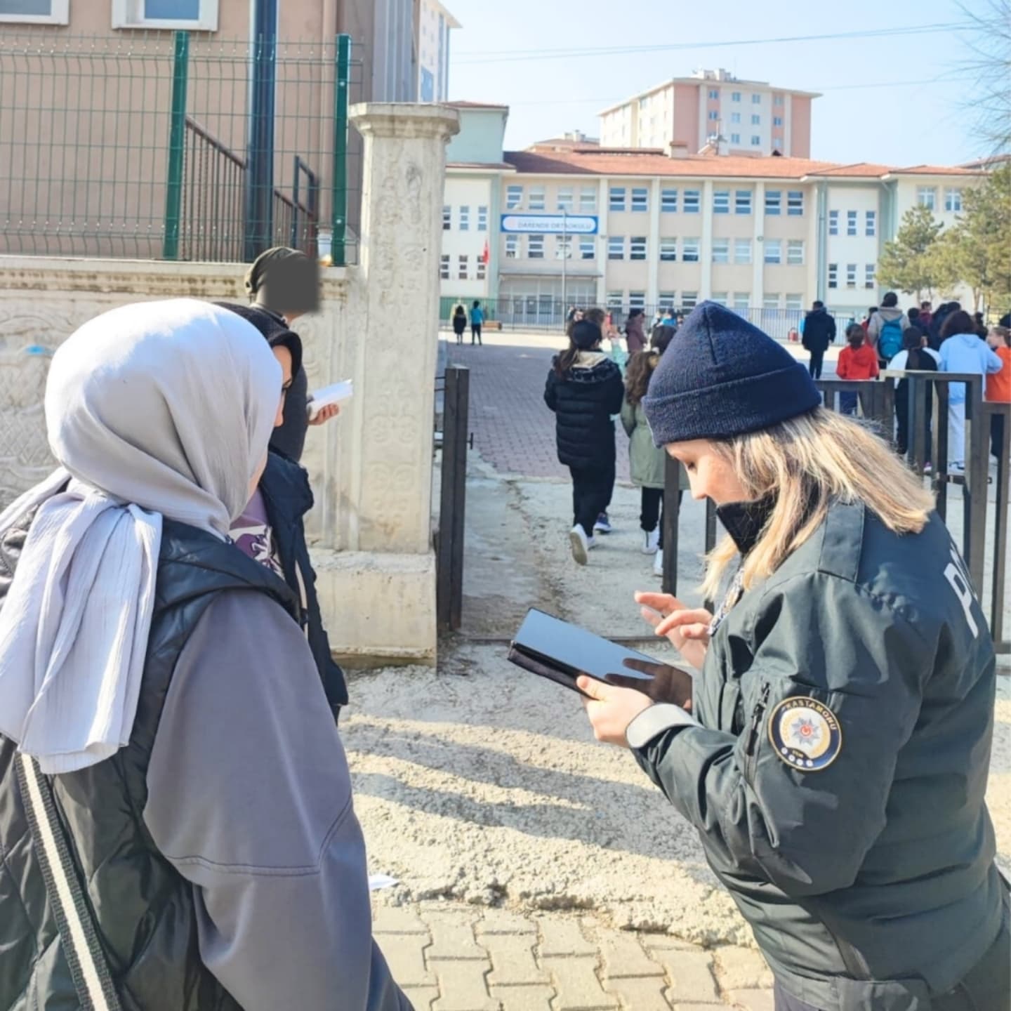 Kastamonu Emniyet Müdürlüğü Okul Çevresi Arama (4)