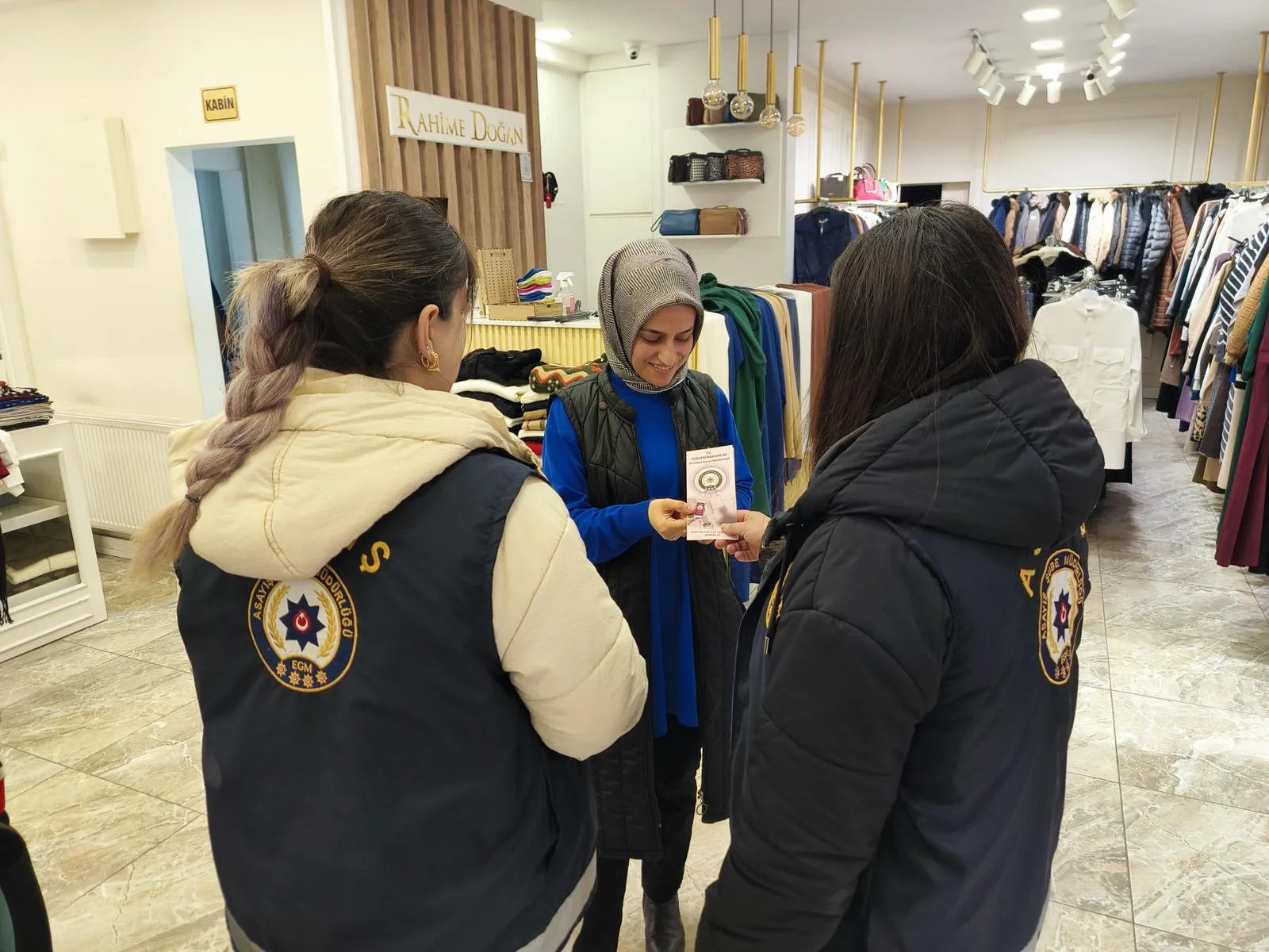 Kastamonu Emniyeti’nden Kadına Şiddete Karşı Bilgilendirme!