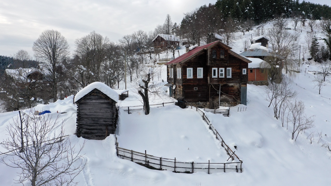 Kastamonu Kar Manzarası Inebolu Küre (8)