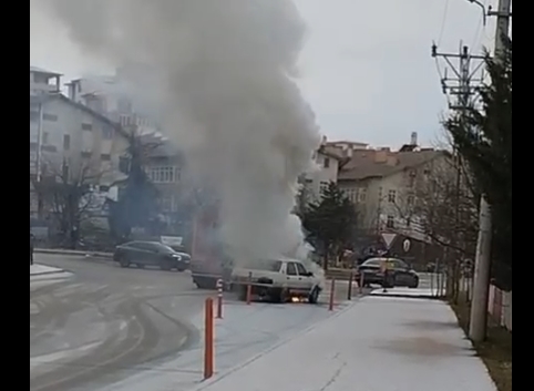 Kastamonu Merkez Otomobil Yangını (2)