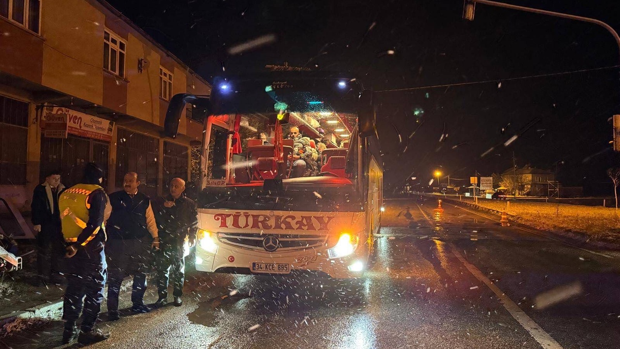 Kastamonu Taşköprü Otobüs Kazası Önleme (2)