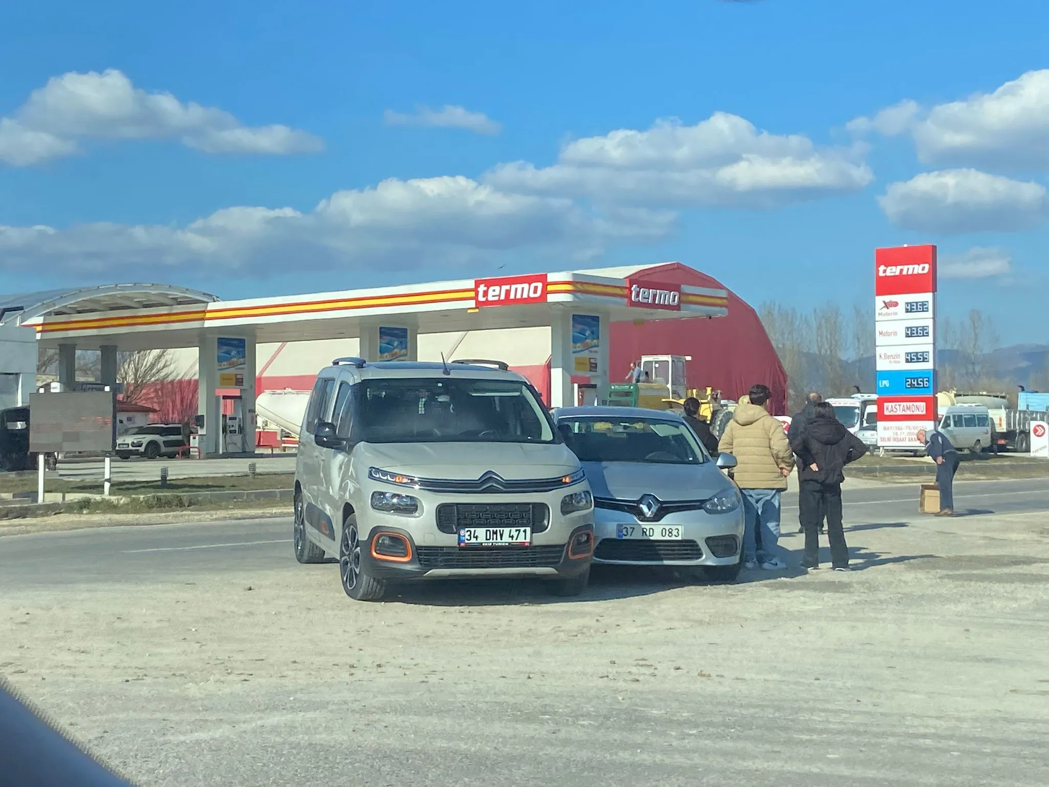 Kastamonu Taşköprü Yolunda Kaza Meydana Geldi!