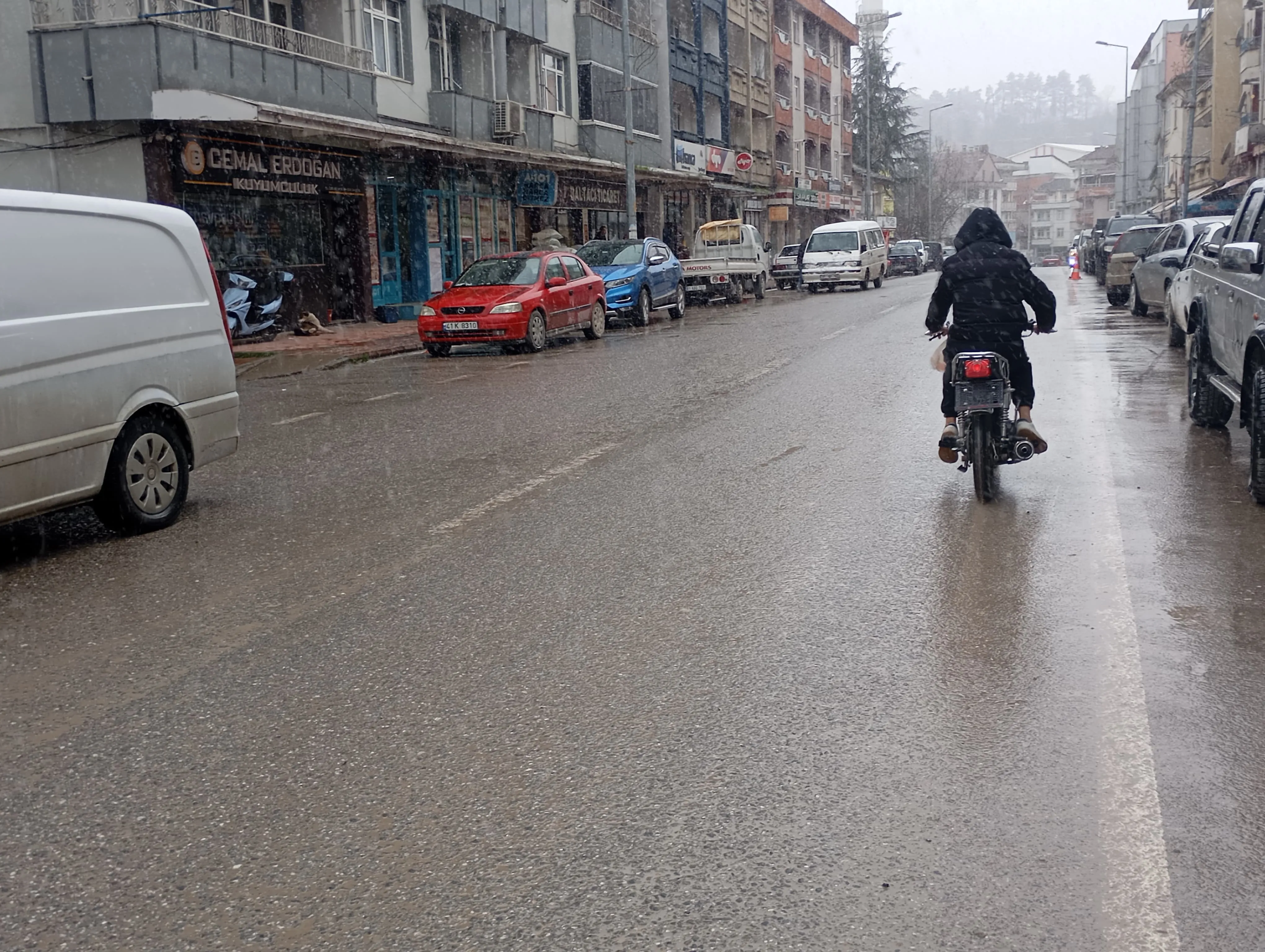 Kastamonu Ve Çevresindeki Yüksek Bölgelerde Kar Etkili Oldu 2