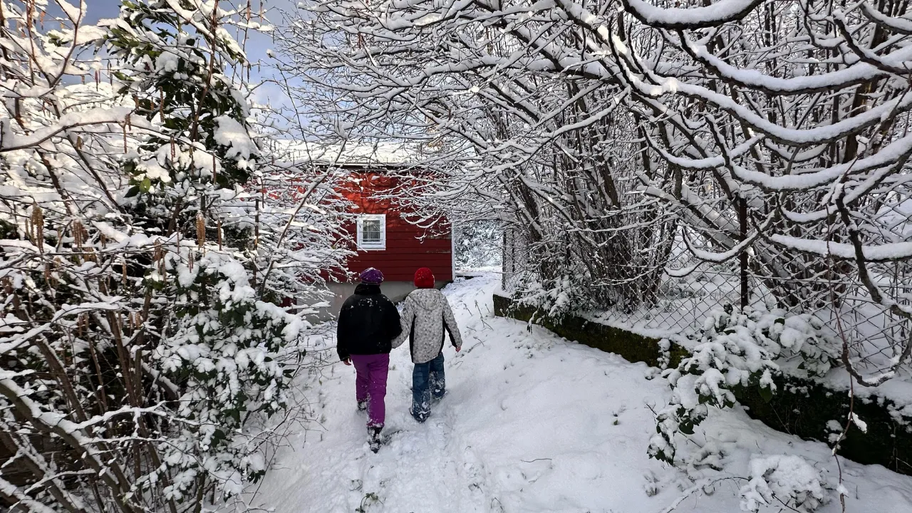 Kastamonu'da Büyüleyici Kar Manzarası Görüntülendi 80