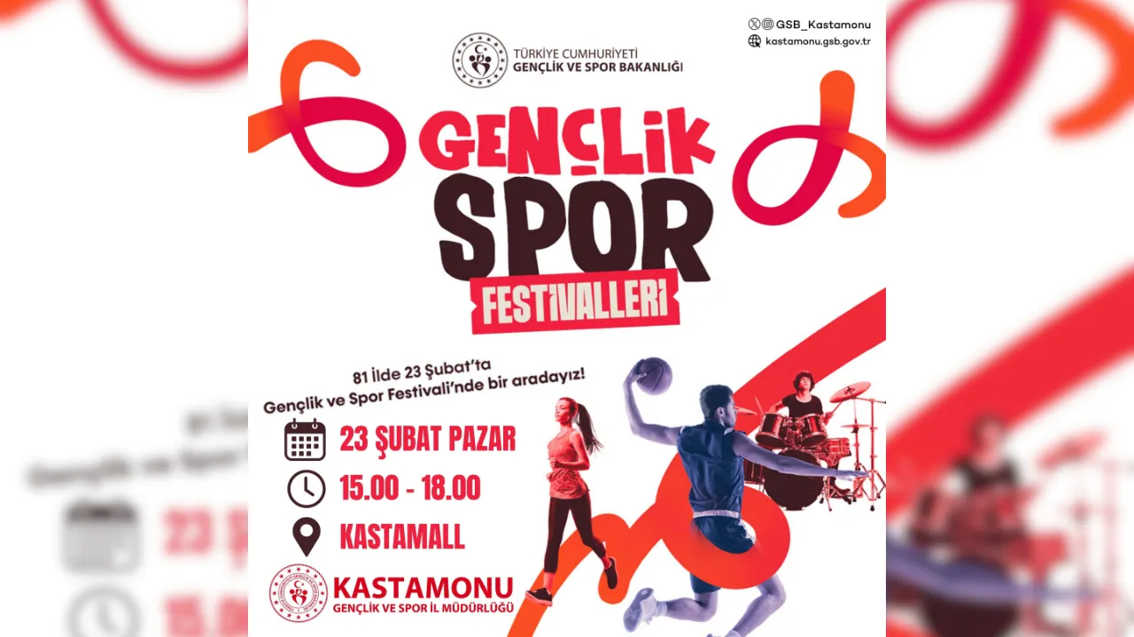 Kastamonu’da Gençlik Ve Spor Festivali Coşkusu! 1