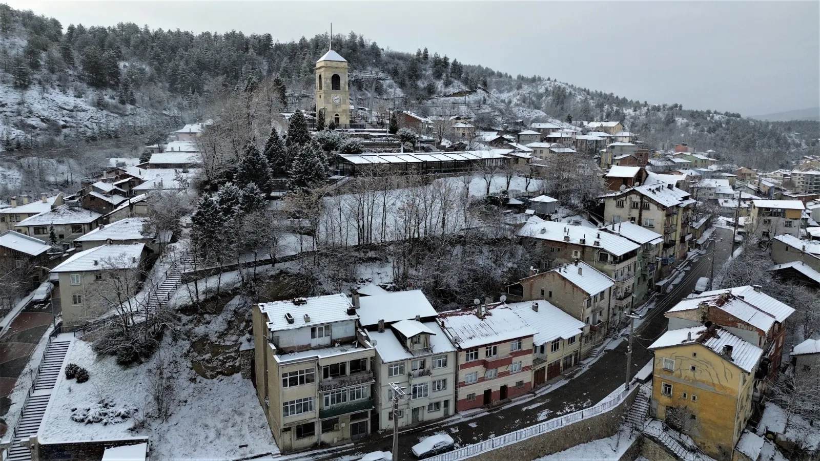 Kastamonu'da Kış Etkisini Gösterdi 2