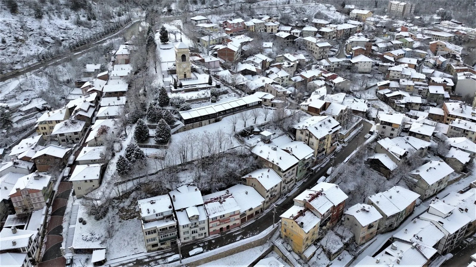 Kastamonu'da Kış Etkisini Gösterdi 3