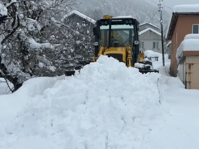 Kastamonu'daki Yüksek Kesimlerde Kar Kalınlığı 60 Santimetreye Ulaştı 4