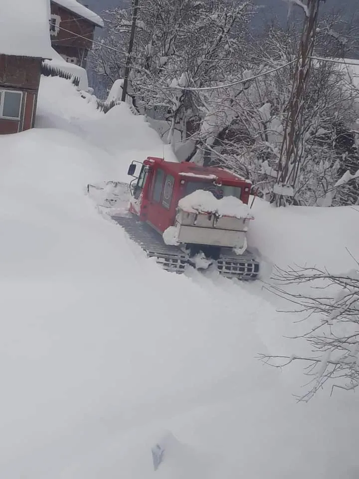 Kastamonu'nun Ilçesinde Eğitime Kar Engeli 5 Köy Yolu Kapalı!