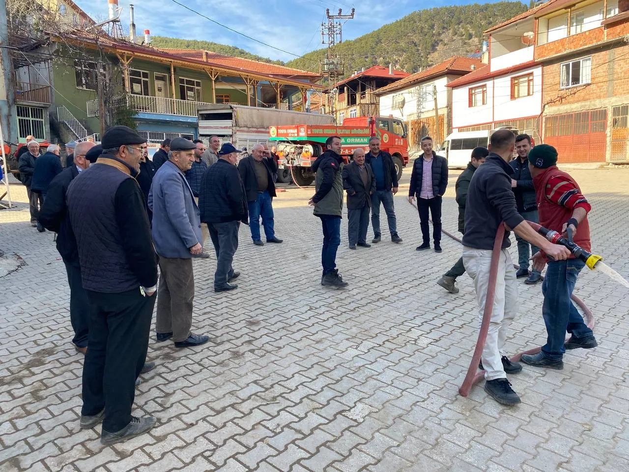 Kastamonu'nun Ilçesinde Orman Yangınlarına Karşı Çalışma Düzenlendi 2