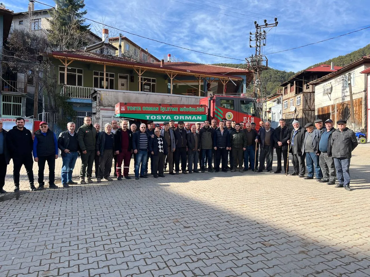 Kastamonu'nun Ilçesinde Orman Yangınlarına Karşı Çalışma Düzenlendi