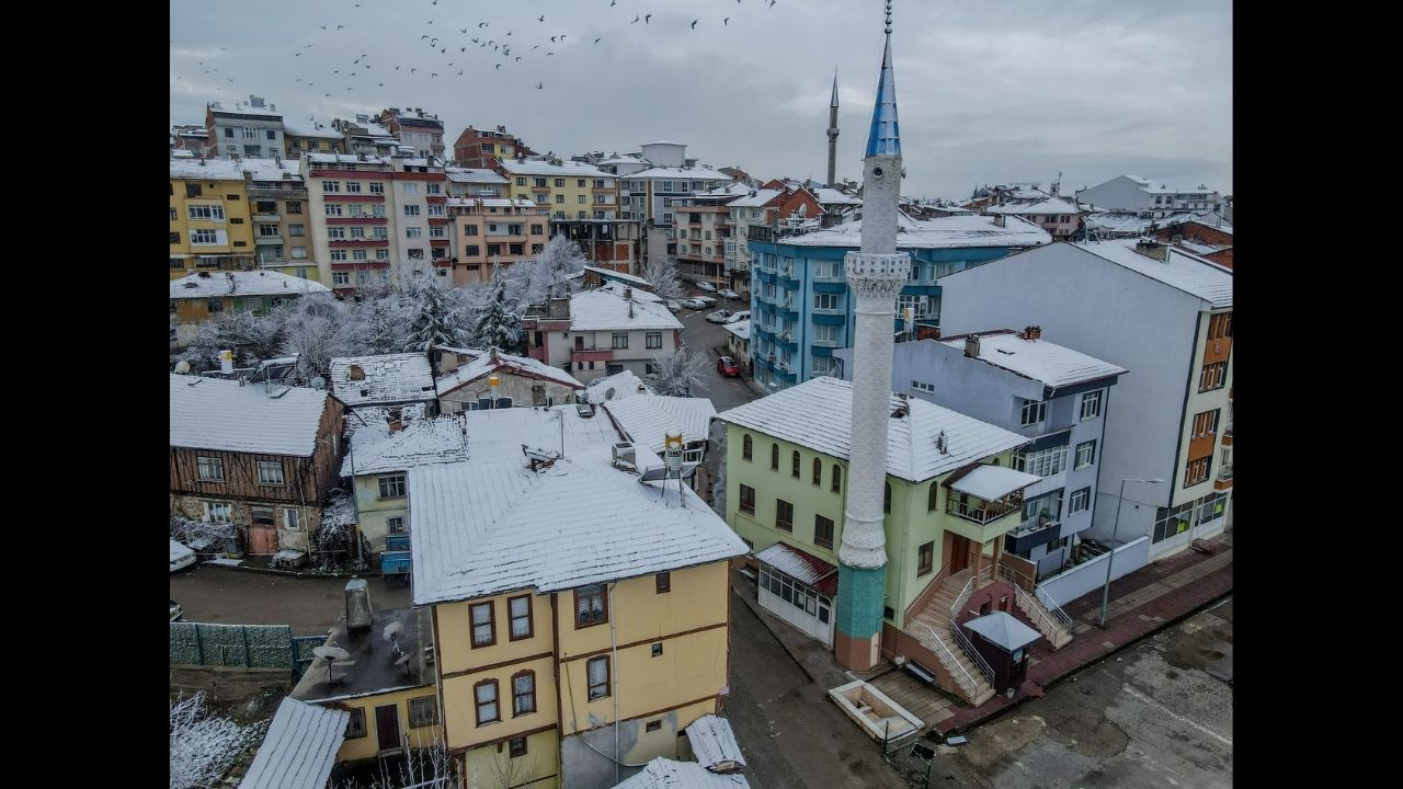 Taşköprü Beyaza Büründü (1)