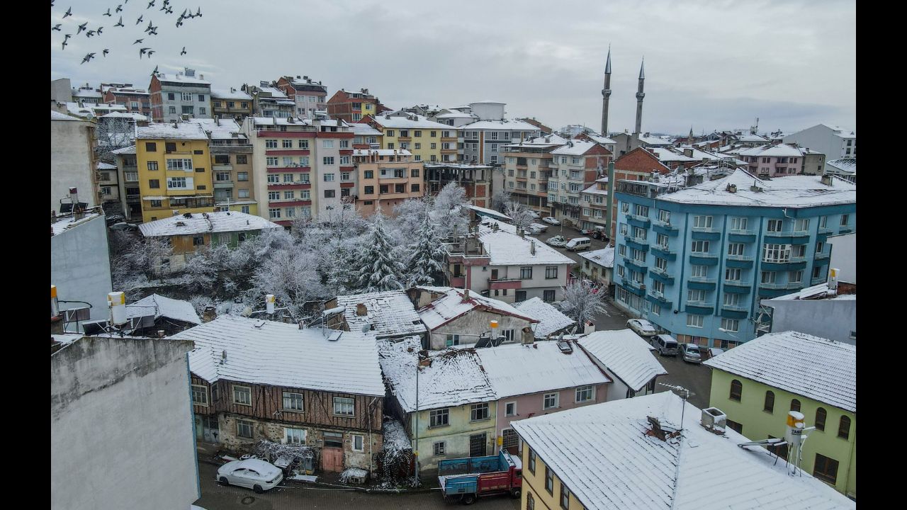 Taşköprü Beyaza Büründü (6)