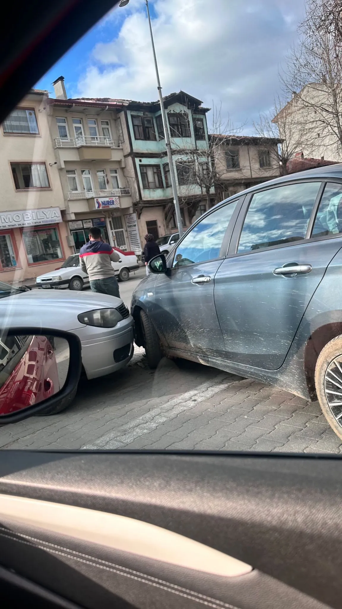 Taşköprü’de Maddi Hasarlı Trafik Kazası Meydana Geldi! (3)