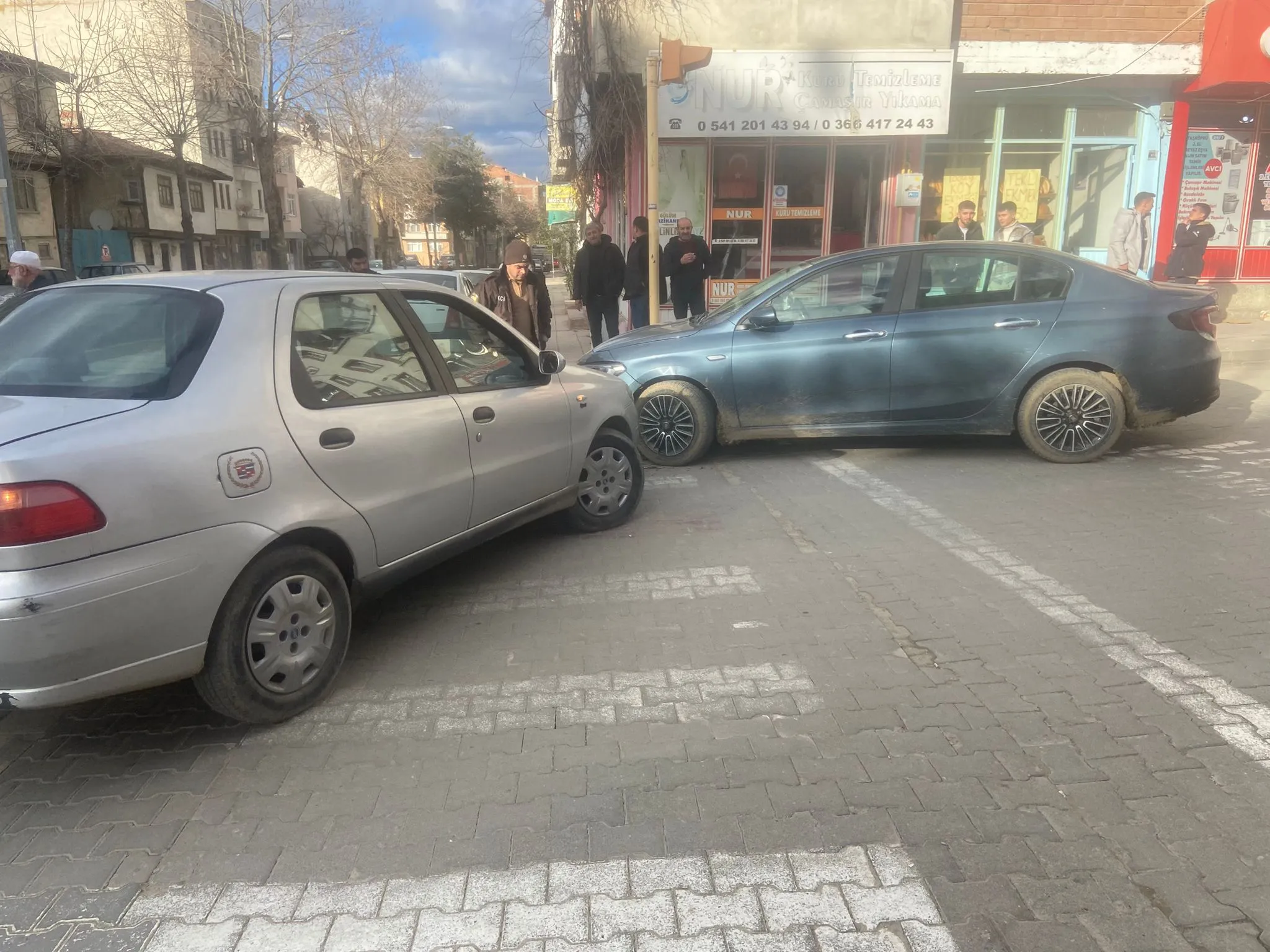 Taşköprü’de Maddi Hasarlı Trafik Kazası Meydana Geldi! (4)