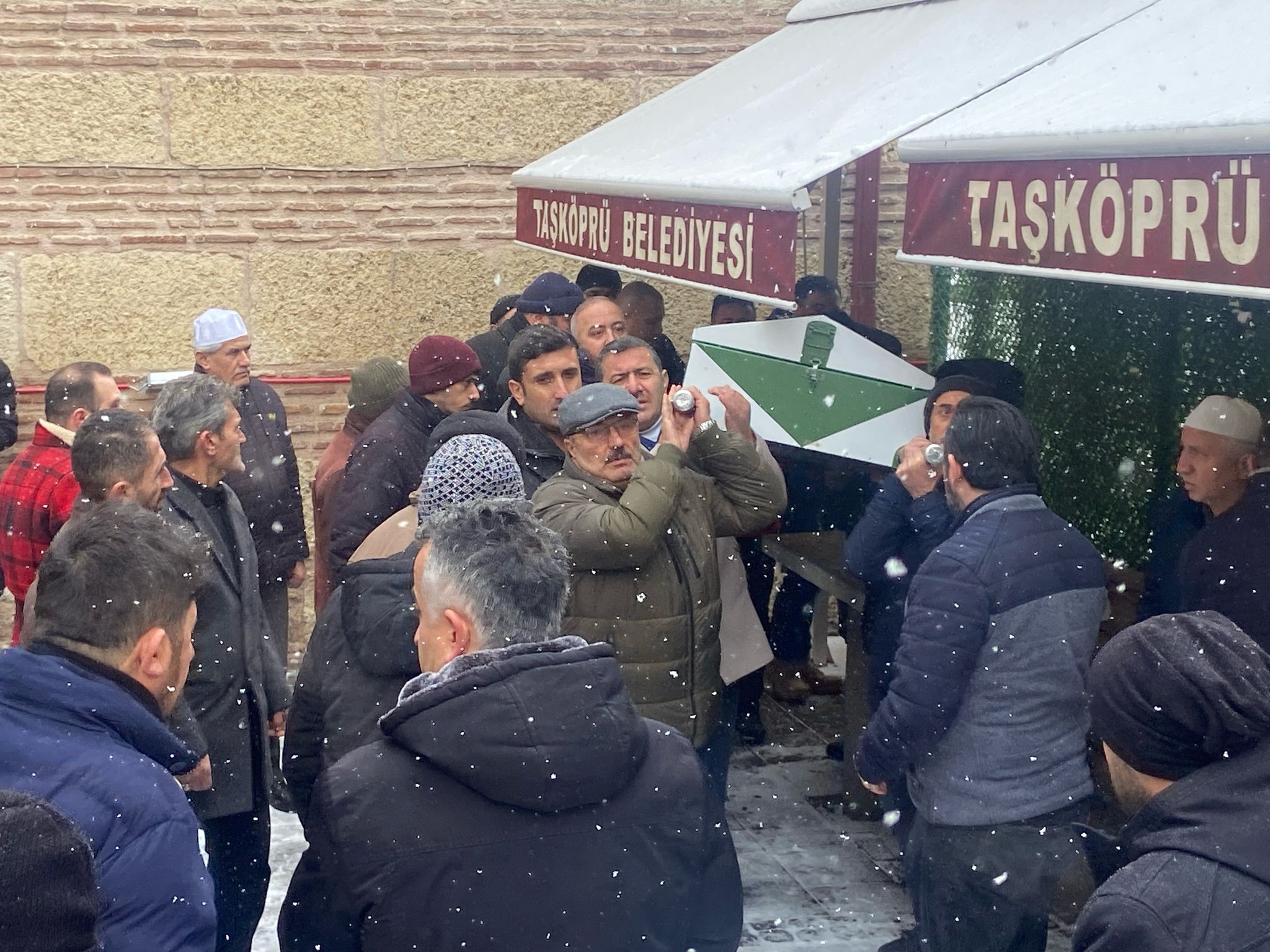 Taşköprülü Müezzin Görev Yaptığı Camiden Son Yolculuğuna Uğurlandı (4)