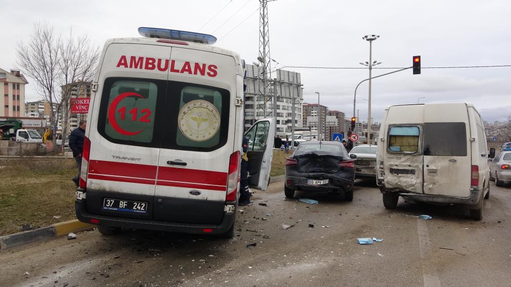 Zincirleme Trafik Kazası Kastamonu (7)